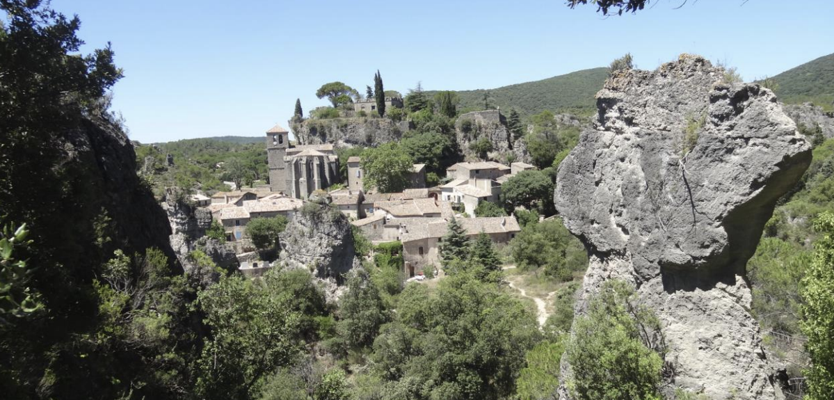 Le village de Mourèze