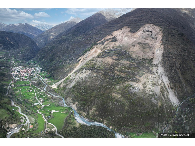 Glissement de la Clapière - Saint-Étienne de Tinée