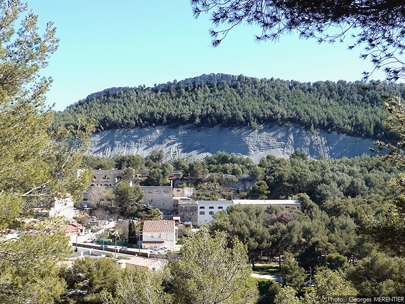 Panorama sur les marnes gargasiennes - Roquefort La Bédoule (13)