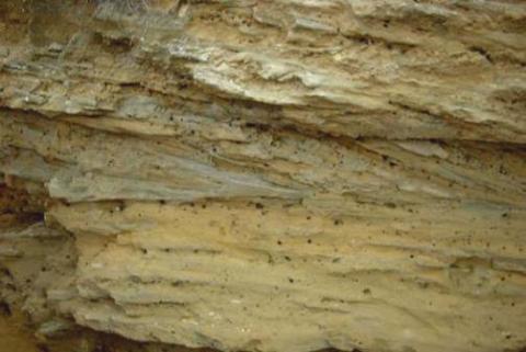 Stratification oblique site 1